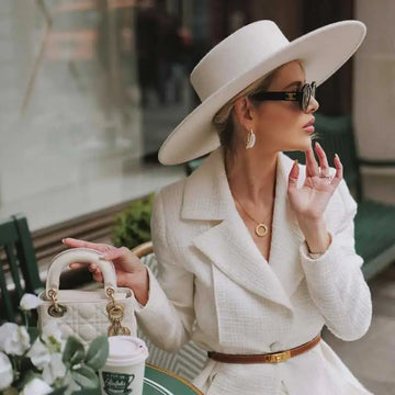 Fedorahatt til damer