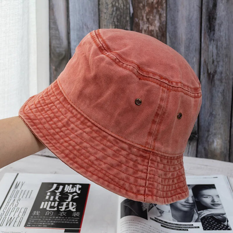 Denim Bøttehatt