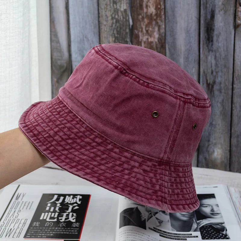 Denim Bøttehatt