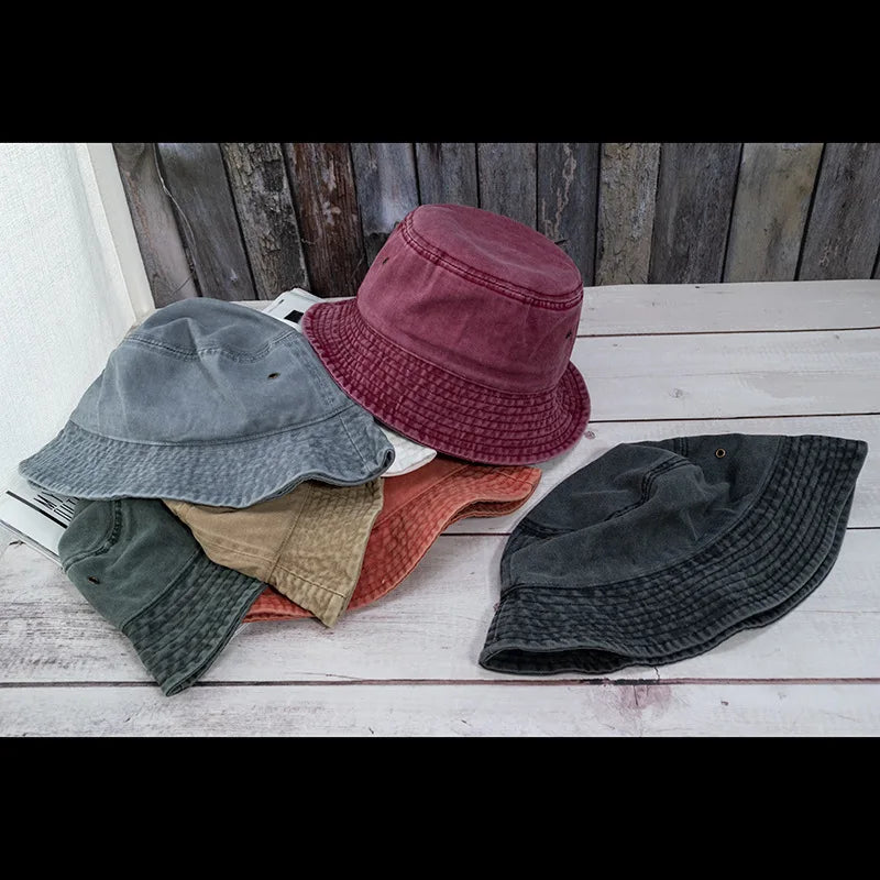 Denim Bøttehatt