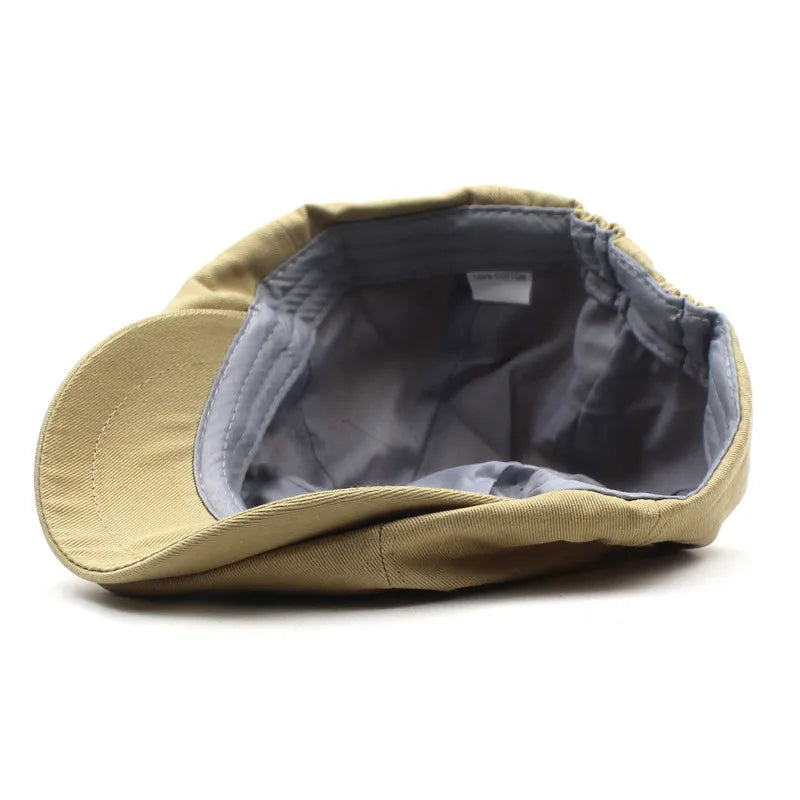 Bomull Newsboy Flatcap
