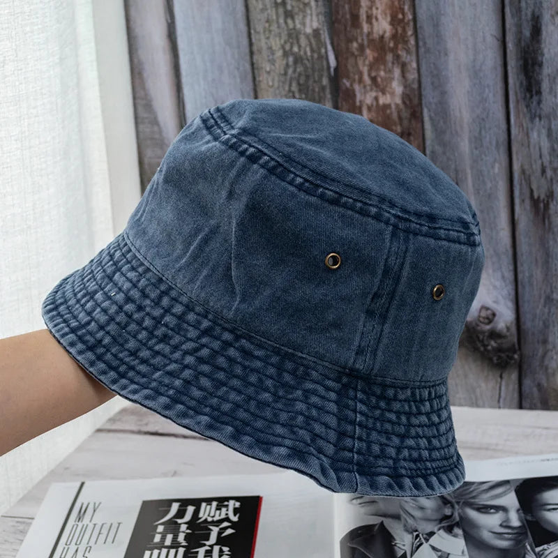 Denim Bøttehatt