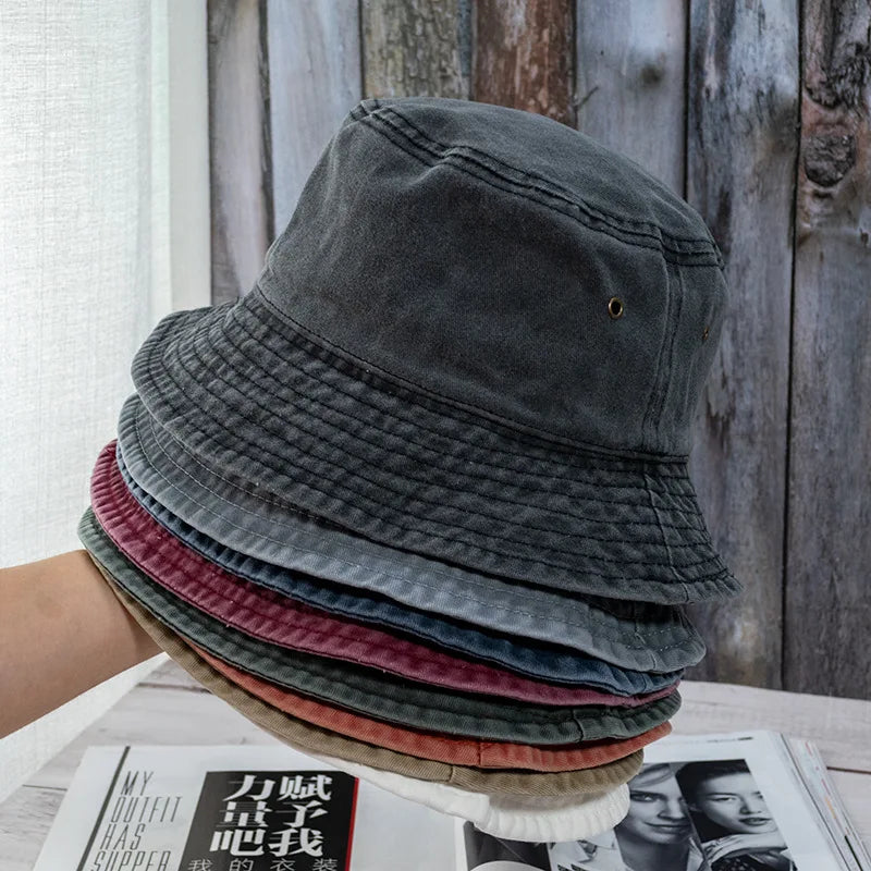 Denim Bøttehatt