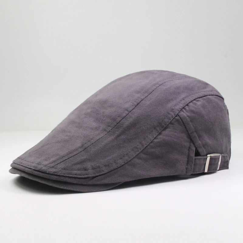 Bomull Klassisk Flatcap