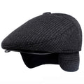 Ull Klassisk Flatcap med Øreflapper