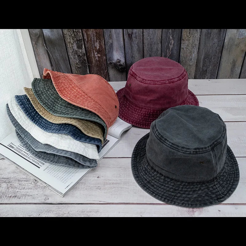 Denim Bøttehatt