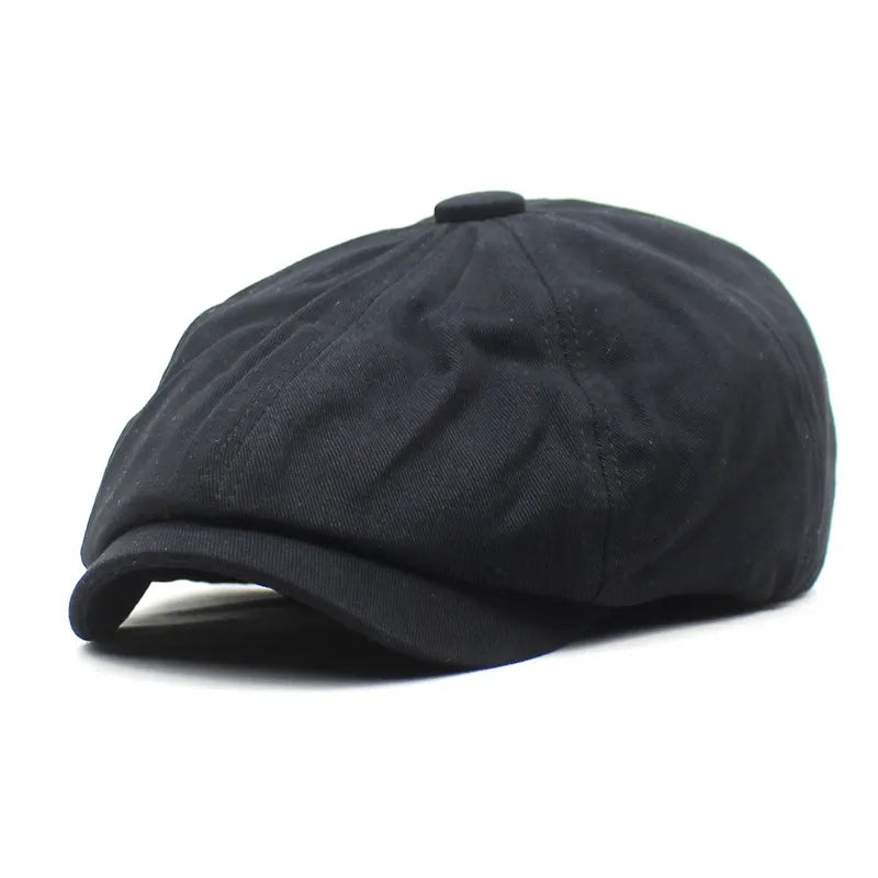 Bomull Newsboy Flatcap