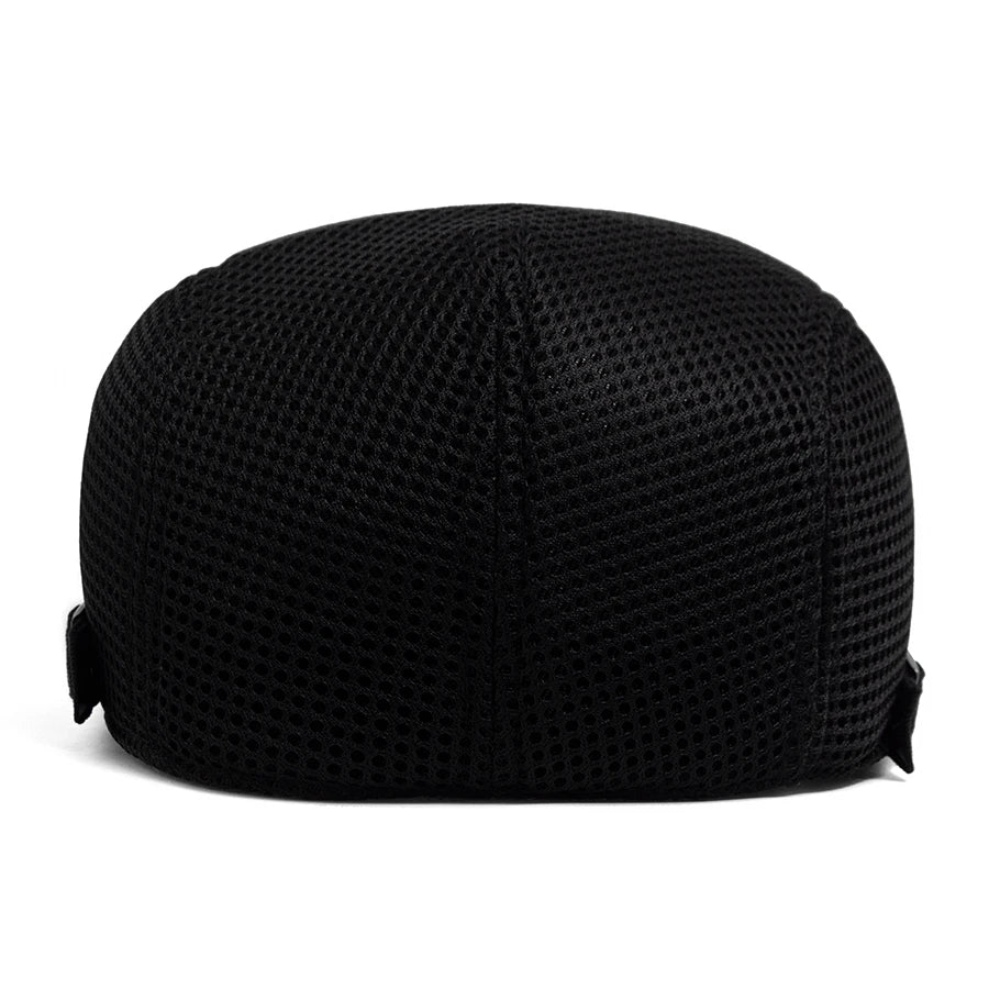 Pustende Mesh Newsboy Flatcap