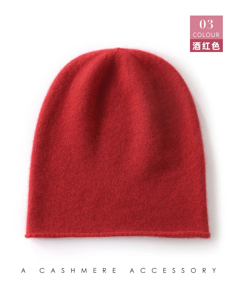 Cashmere Strikkelue