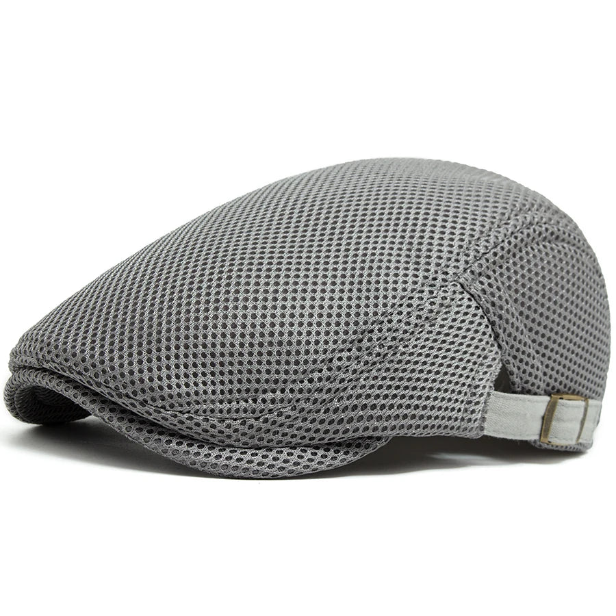 Pustende Mesh Newsboy Flatcap