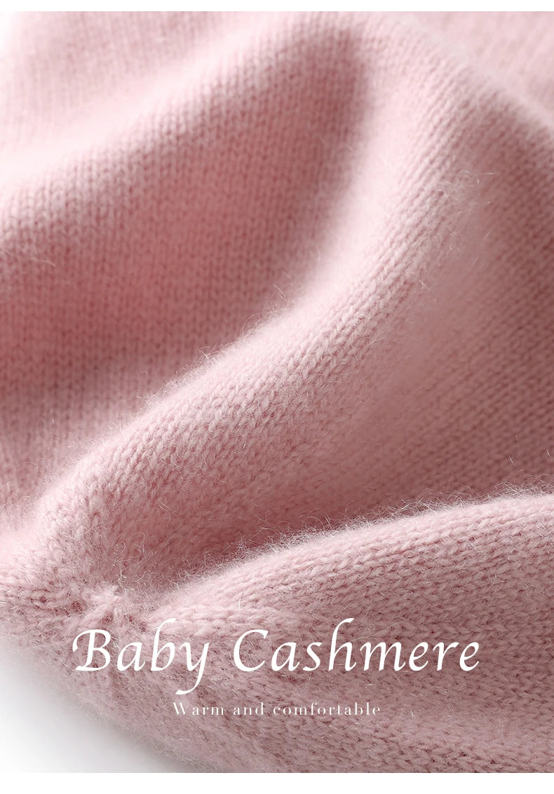 Cashmere Strikkelue
