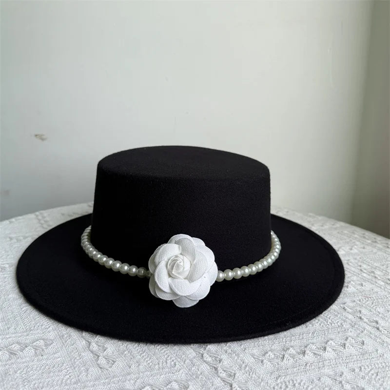 Fedora Filthatt med Bred Brem