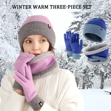 Lue og skjerf til dame