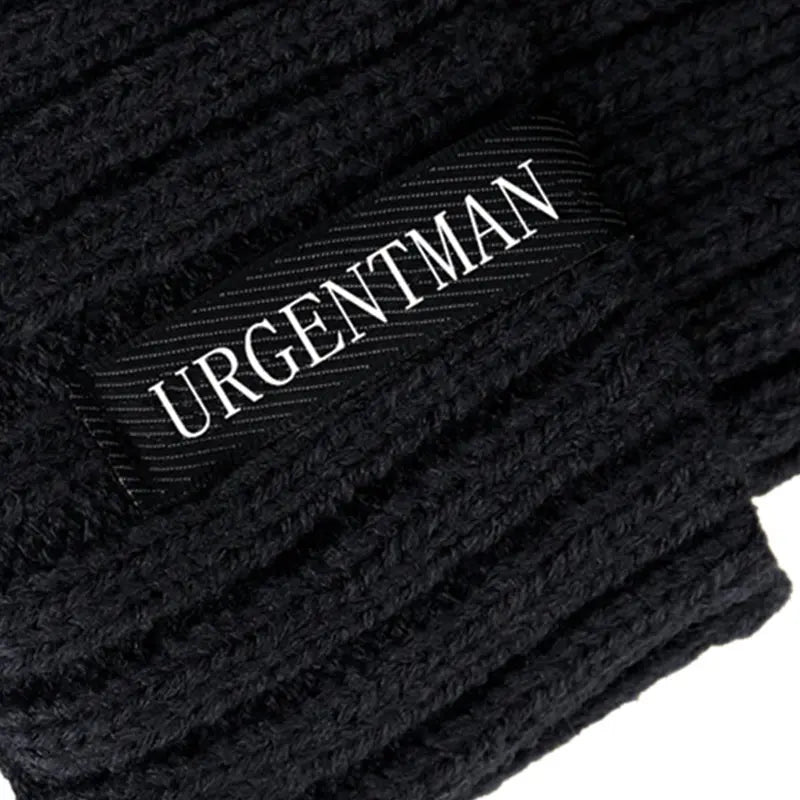 "Urgentman" Plysjfôret Vinterlue