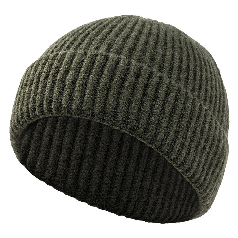 Klassisk Ribbestrikket Beanie