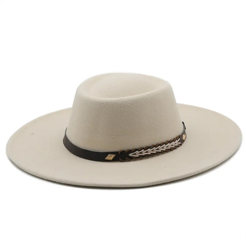 Fedora Filthatt med Bred Brem
