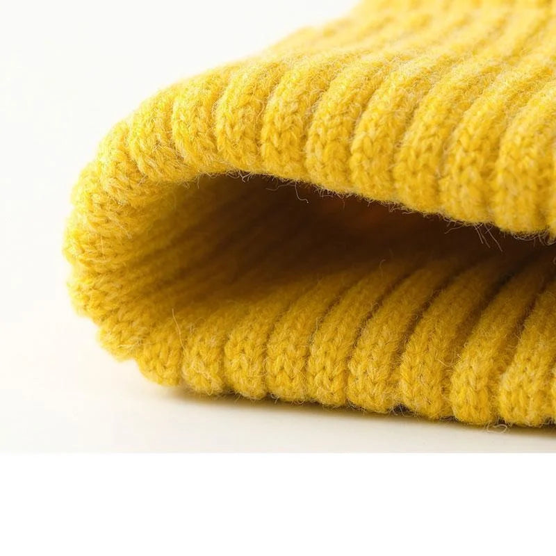 Klassisk Heklet Vinterbeanie