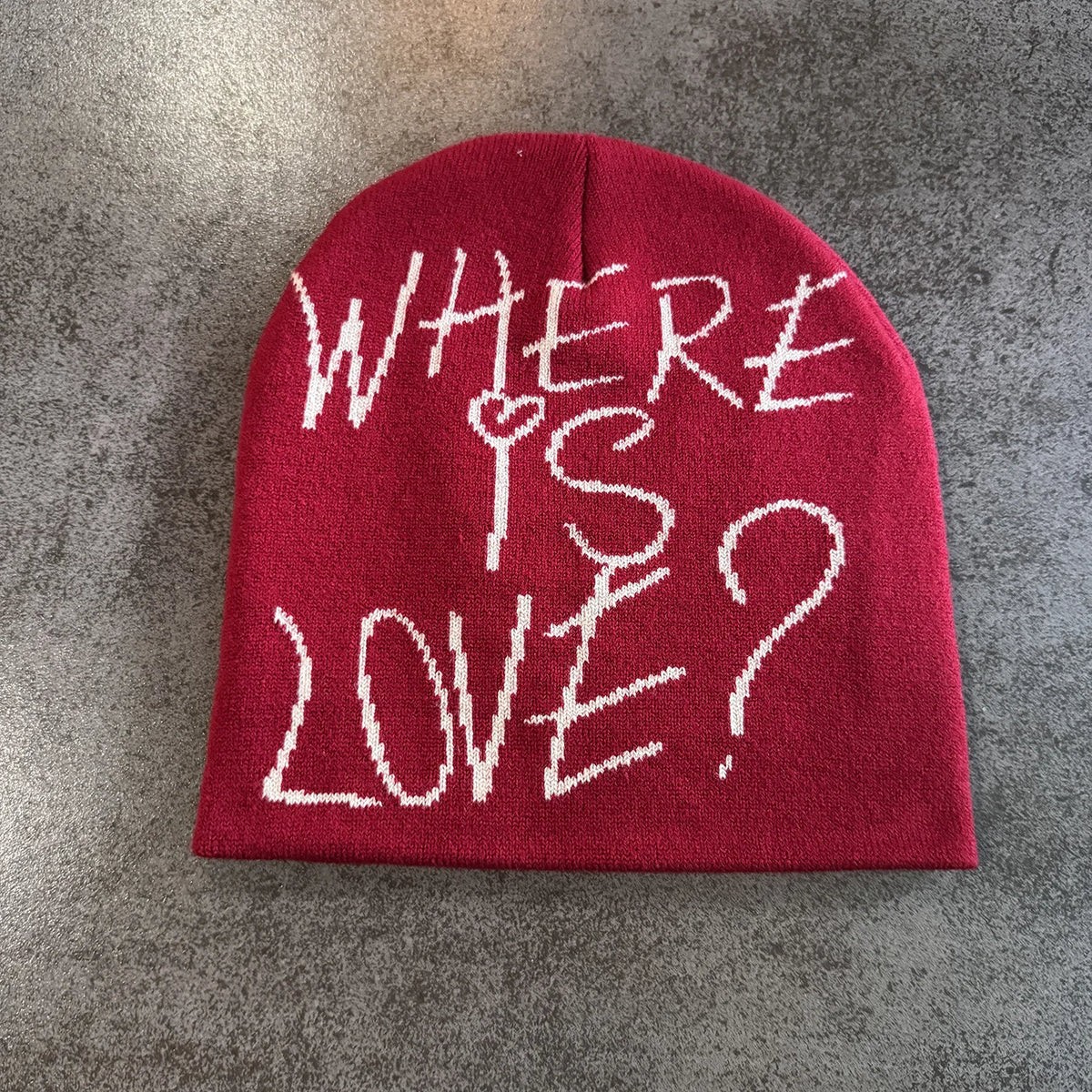 Y2K Brodert Strikkelue