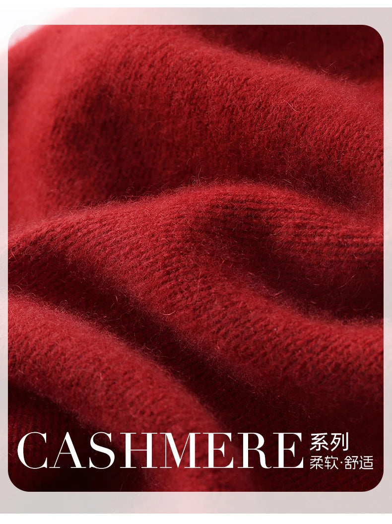 Cashmere Strikkelue