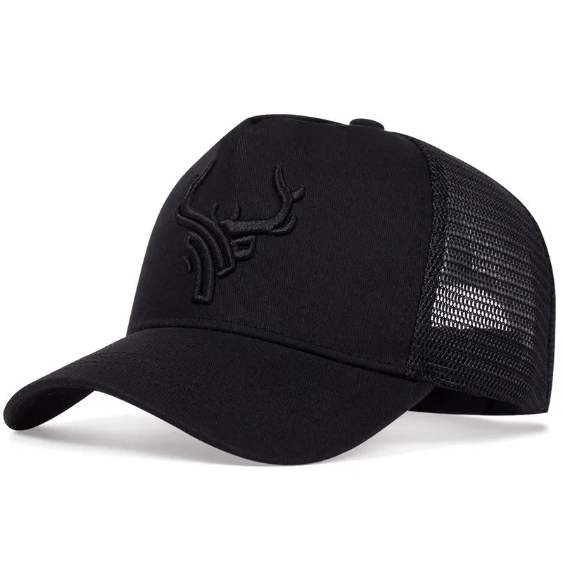Hjortegeir Brodert Mesh Caps