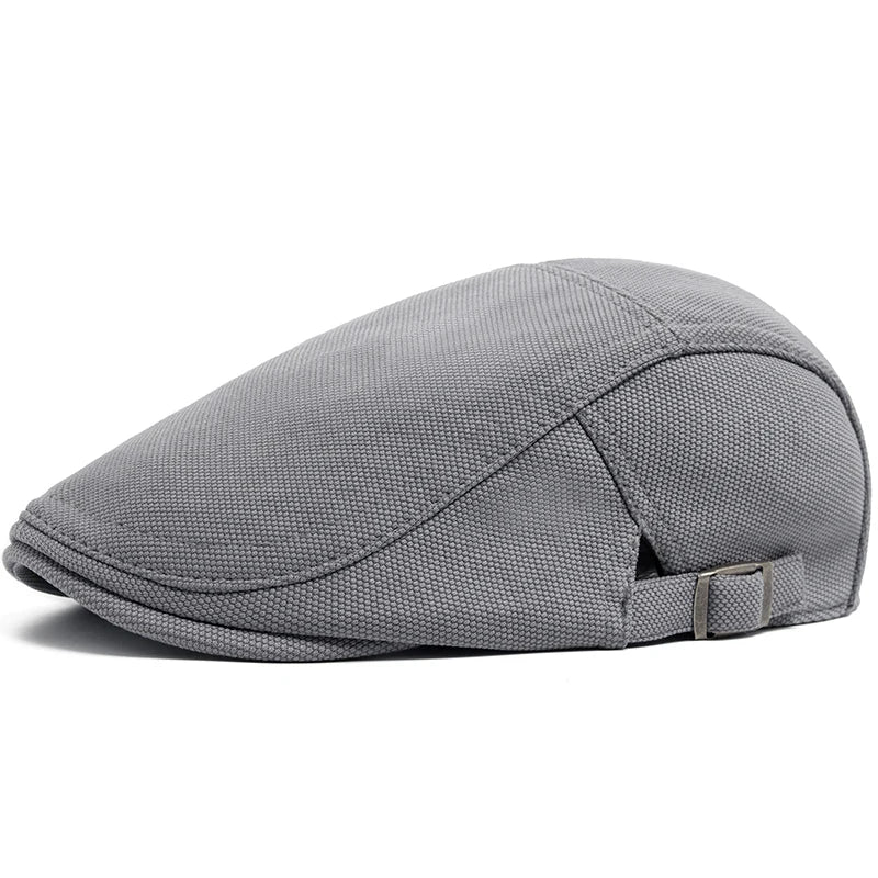 Mønstret Newsboy Flatcap