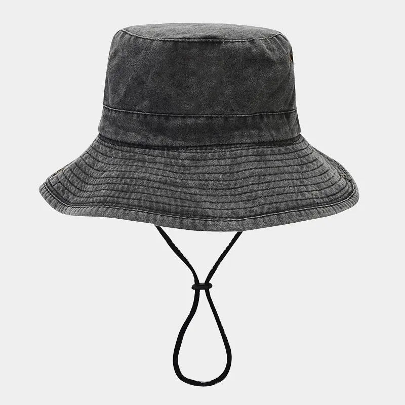 Bomull Bøttehatt
