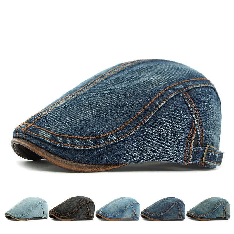 Bomull Newsboy Flatcap