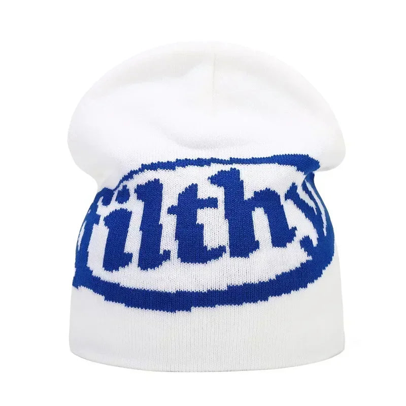 Y2K Brodert Strikkelue