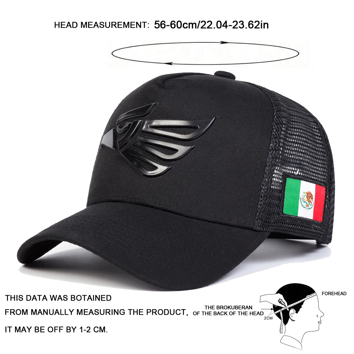 Mexicansk Ørn Mesh Caps