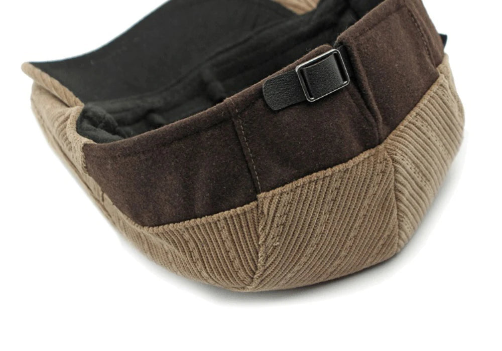 Kordfløyel Klassisk Flatcap