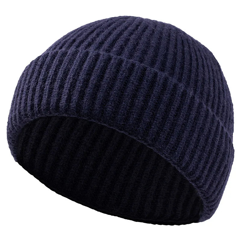 Klassisk Ribbestrikket Beanie
