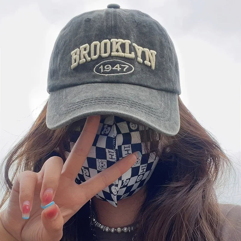 Brooklyn Vintage Bomullscaps
