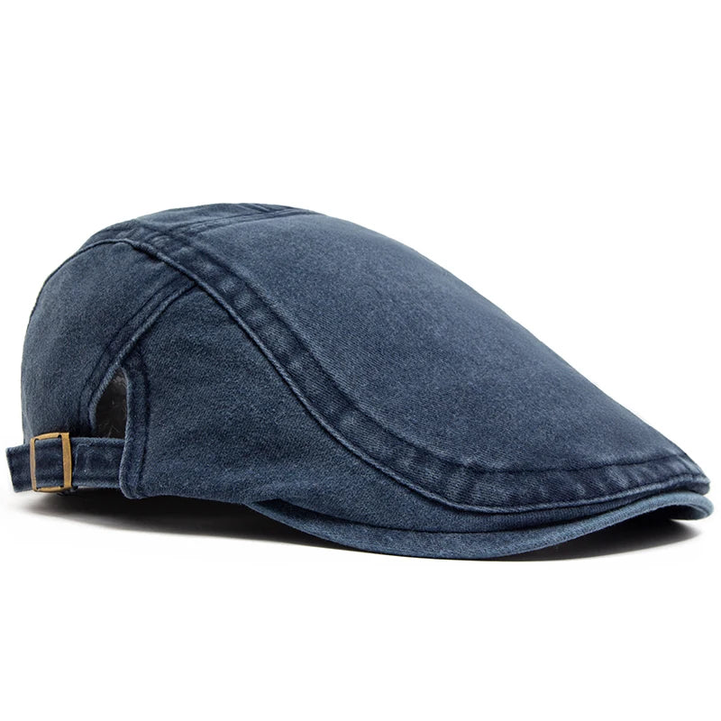 Bomull Newsboy Flatcap