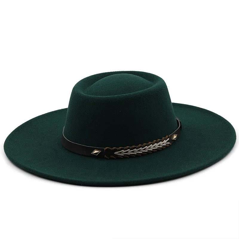 Fedora Filthatt med Bred Brem
