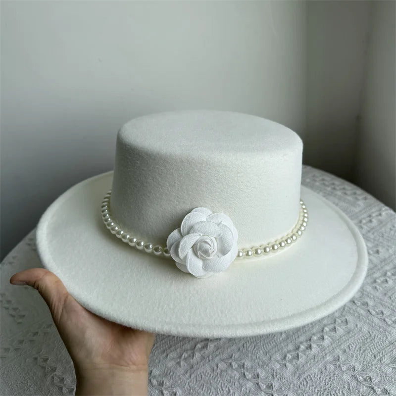 Fedora Filthatt med Bred Brem