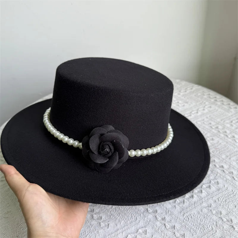 Fedora Filthatt med Bred Brem