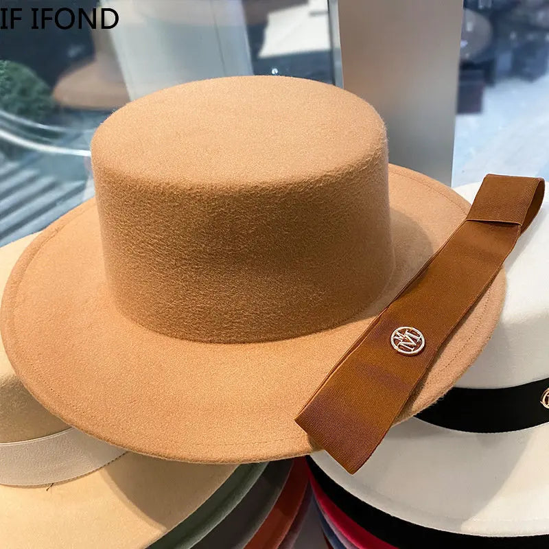 Fedora Filthatt med Sløyfe