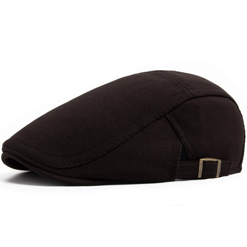 Mønstret Newsboy Flatcap