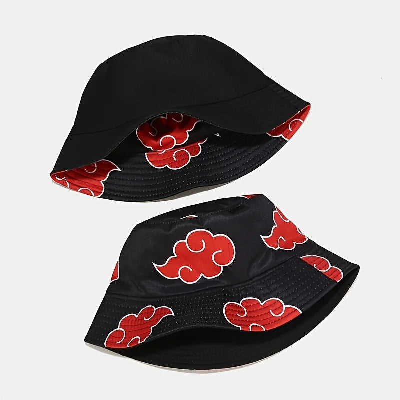 Brodert Bomull Bøttehatt