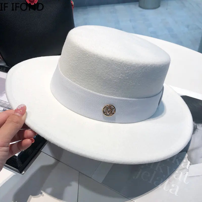 Fedora Filthatt med Sløyfe