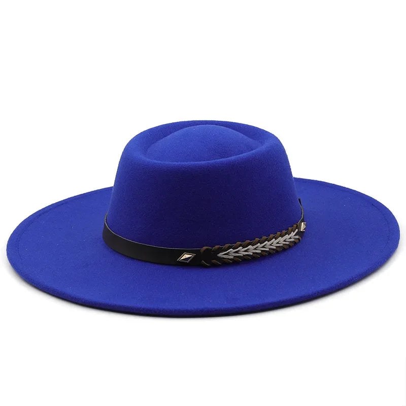 Fedora Filthatt med Bred Brem
