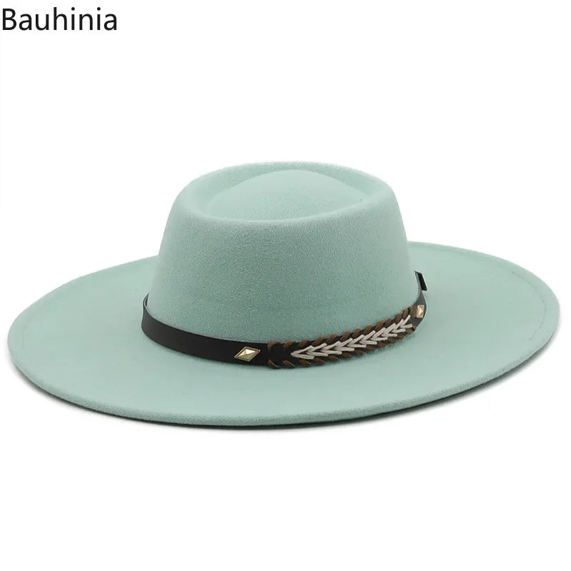 Fedora Filthatt med Bred Brem