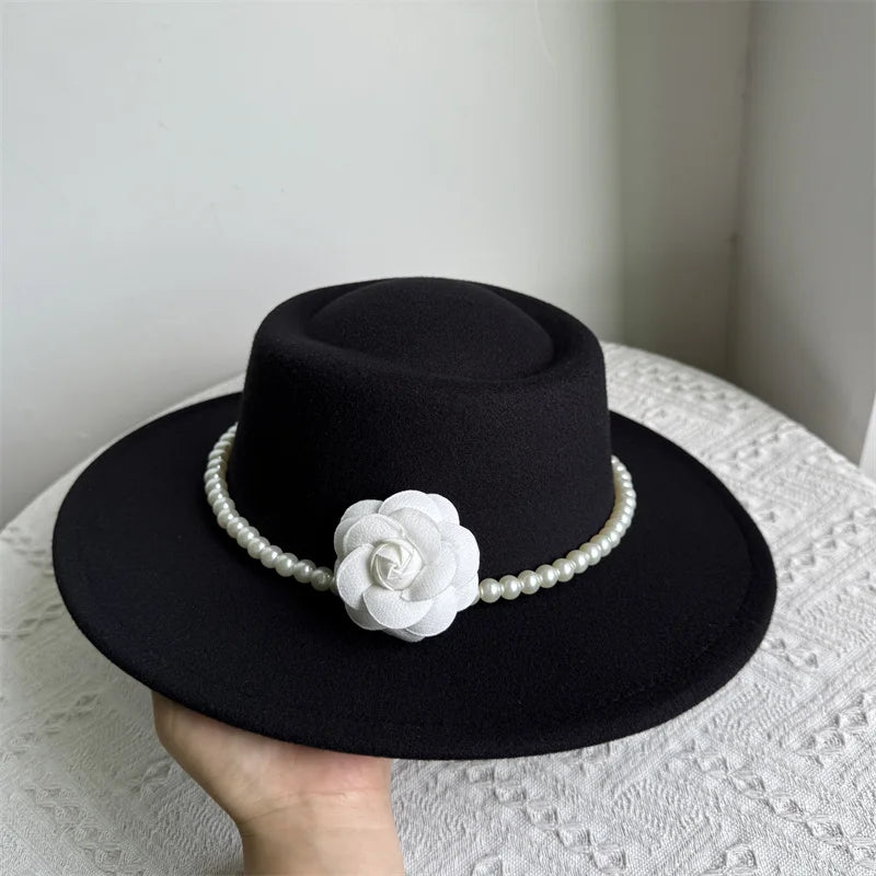 Fedora Filthatt med Bred Brem