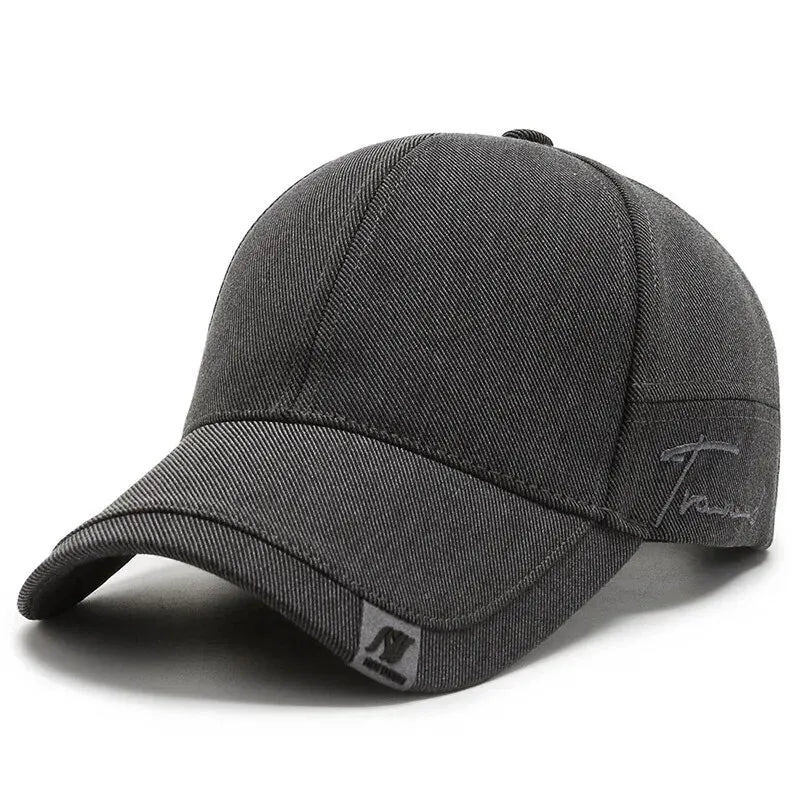 Koreansk Stil Ensfarget Caps