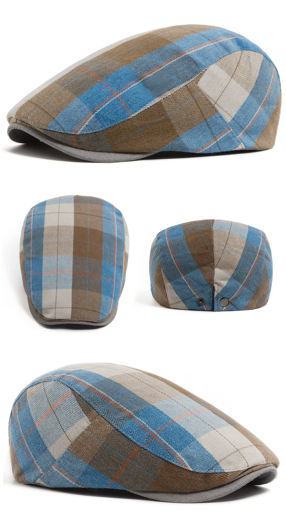 Rutete Newsboy Flatcap