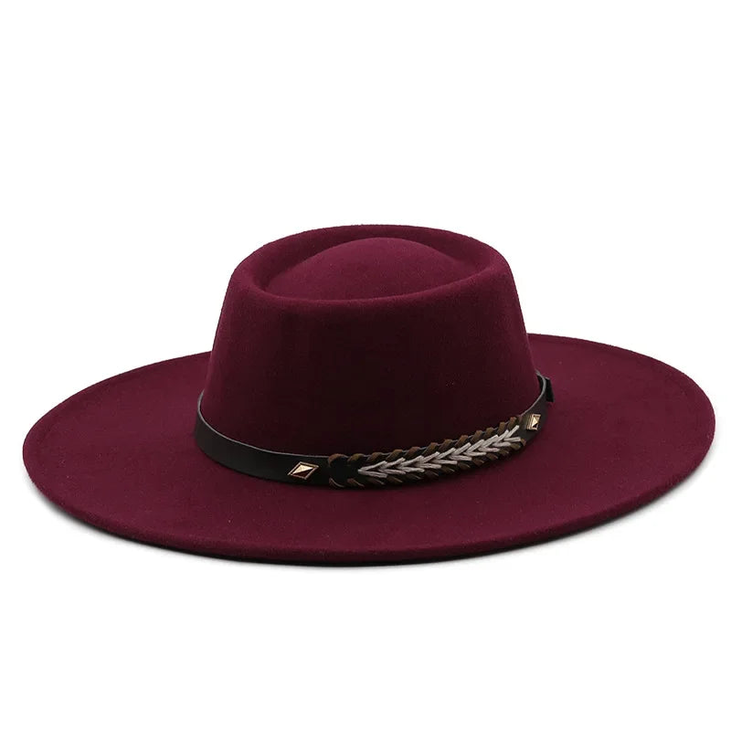 Fedora Filthatt med Bred Brem