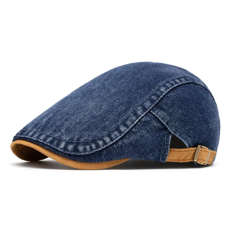 Bomull Newsboy Flatcap