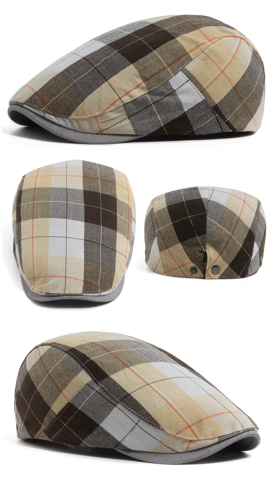 Rutete Newsboy Flatcap