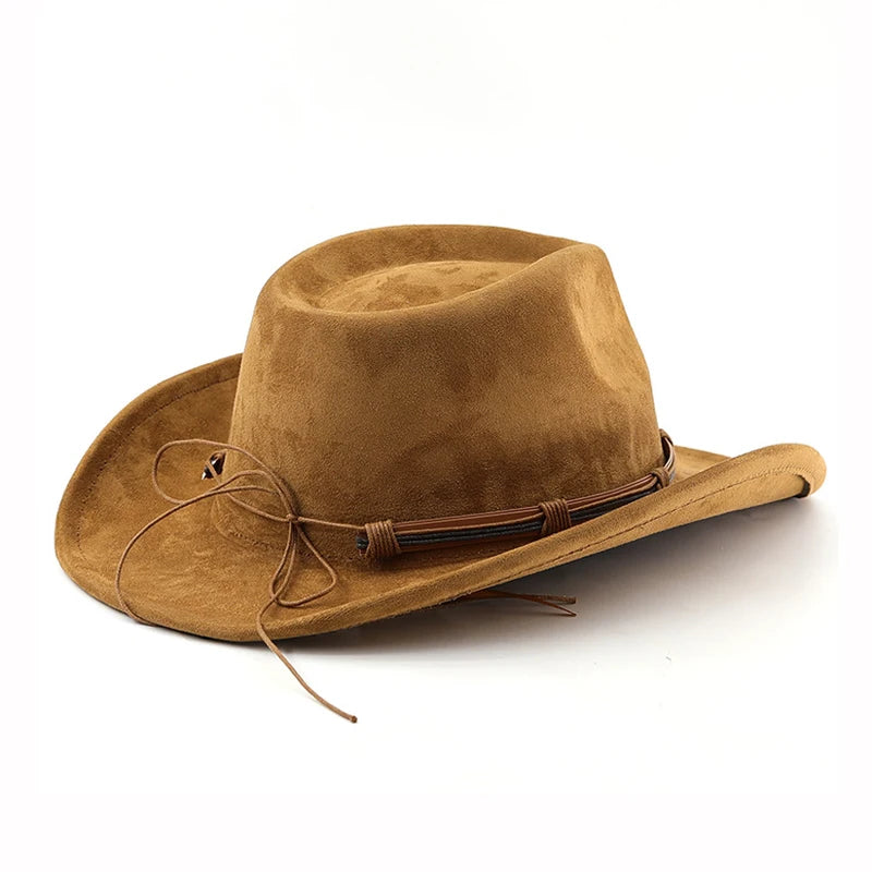 Semsket Cowboy-hatt