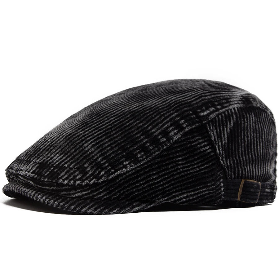 Kordfløyel Newsboy Flatcap